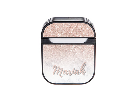 LIGHT CRYSTAL MARBLE AIRPODS CASE