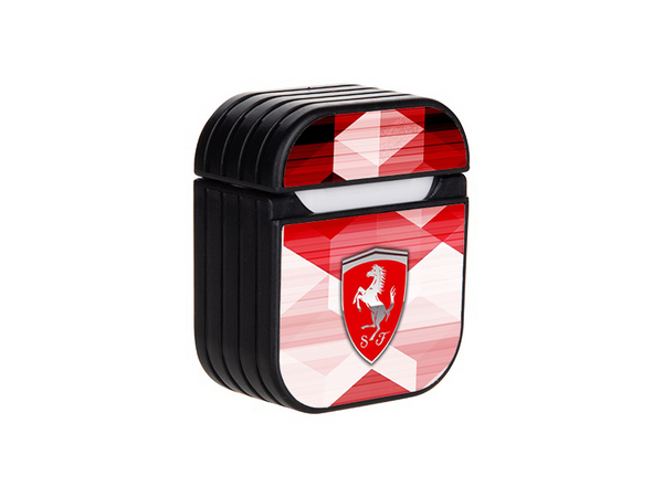 FERRARI F1 - RED AND WHITE AIRPODS CASE