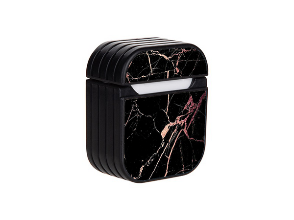 BLACKED OUT ROSE GOLD AIRPODS CASE